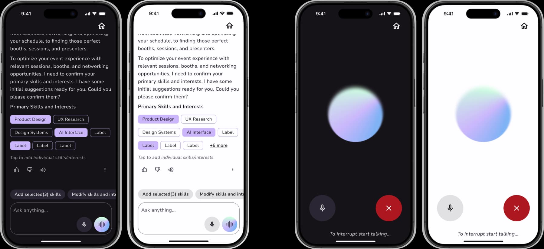 Multimodal AI Conversational Assistant for Events Platform